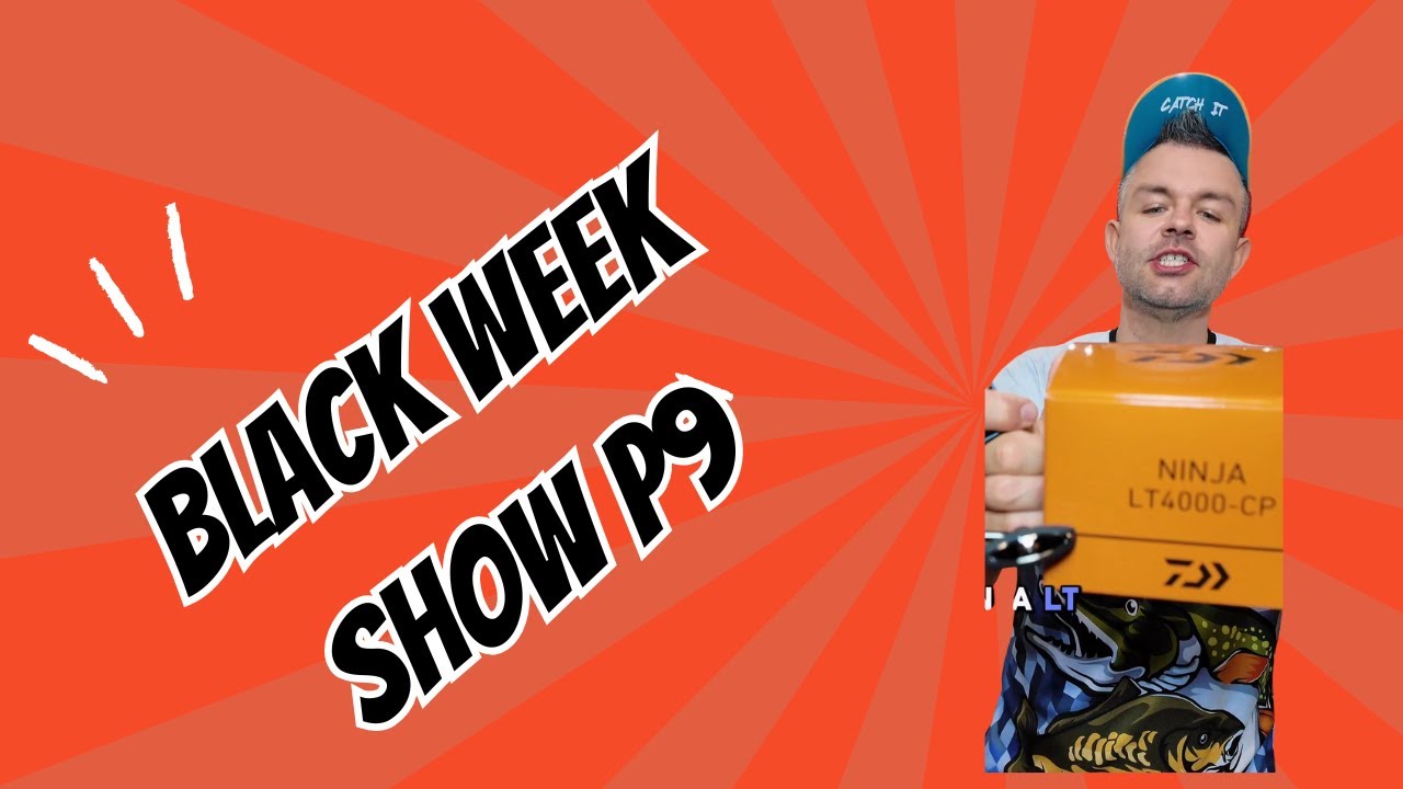 Black Week Vlog 9 Daiwa Ninja 4000-CP Tylko 206zl ! Podbierak XL za 99
