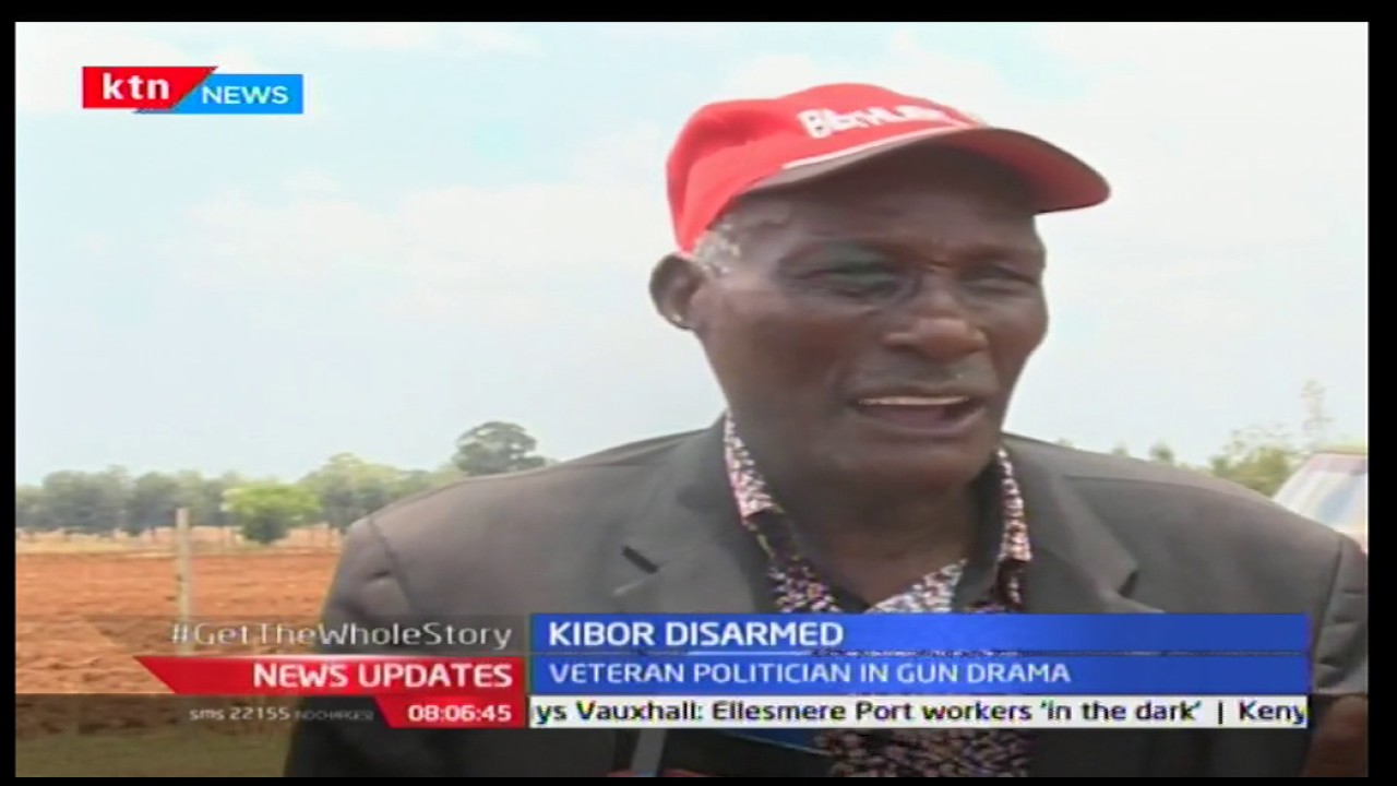 Prominent farmer and a veteran politician Jackson Kibor disarmed following gun drama