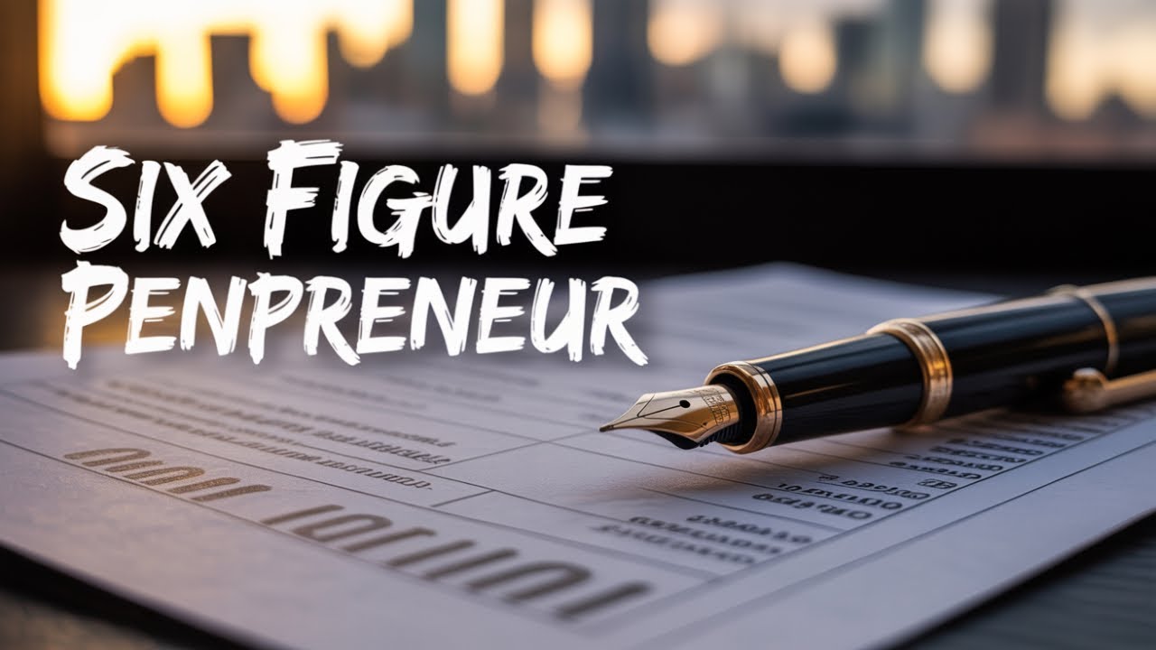 Scott Scheper Make 6 Figures As A Penpreneur