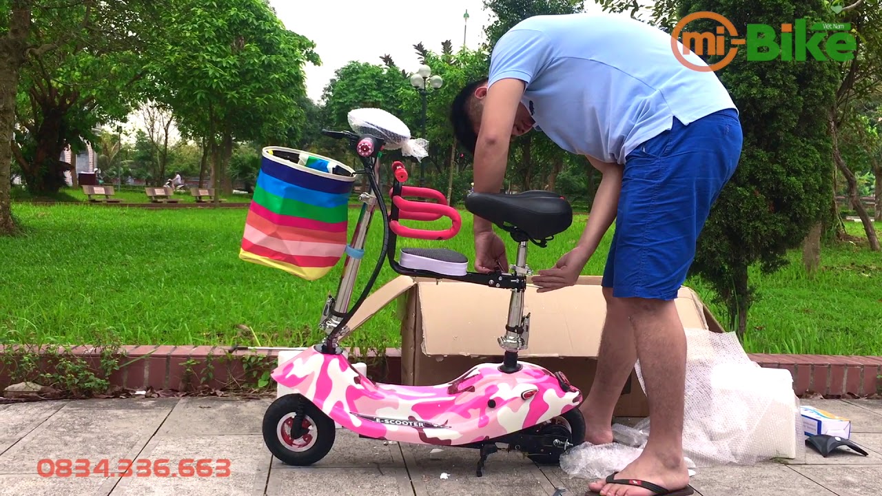 Hướng Dẫn Lắp Đặt Xe Điện Mini E-Scooter Mibike Vn