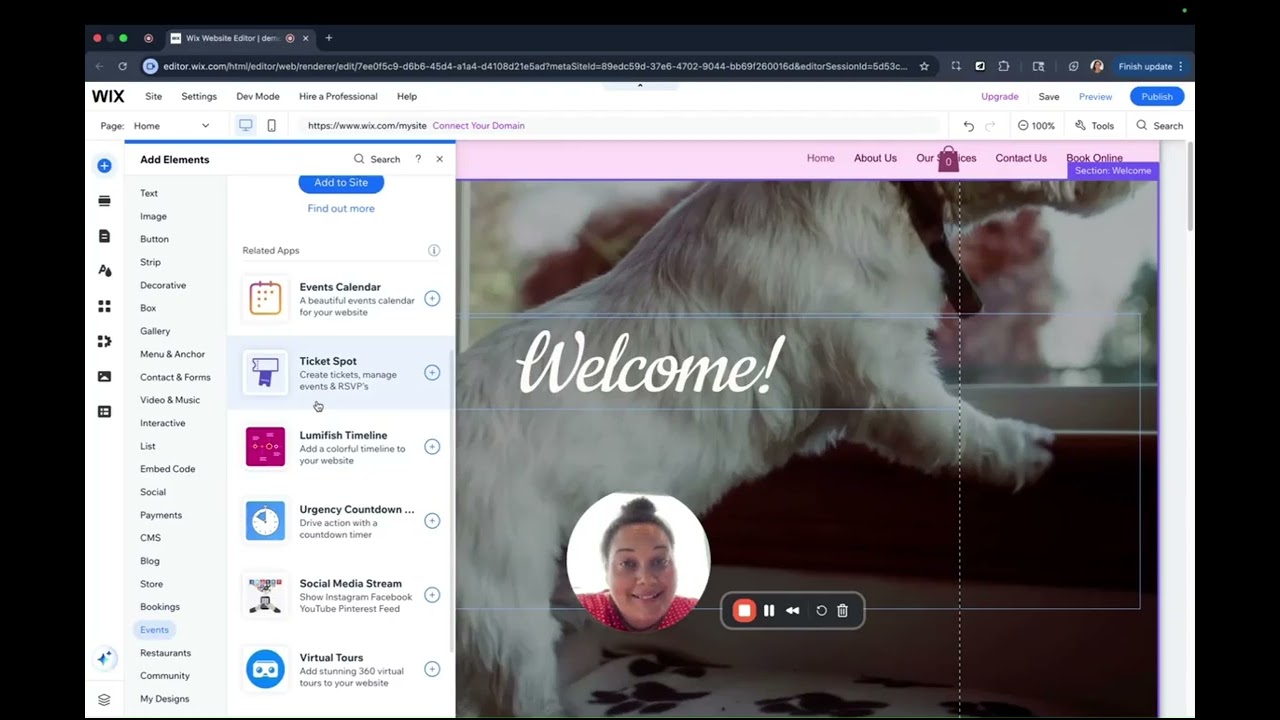 Build & Design A Professional Website with Wix For Free