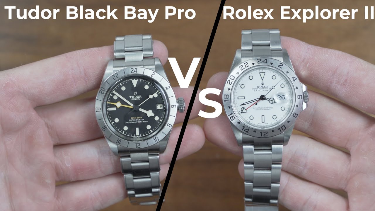 Rolex Explorer II worth DOUBLE  Black Bay Pro?