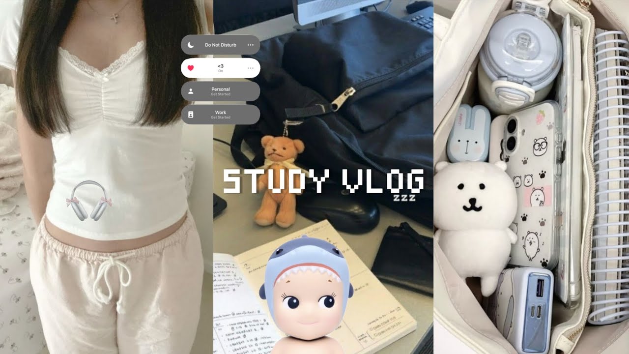 WEEK in LIFE OF A HIGHSCHOOL STUDENT ⋆𐙚 ̊. study vlog, cramming, study snacks, academic weapon