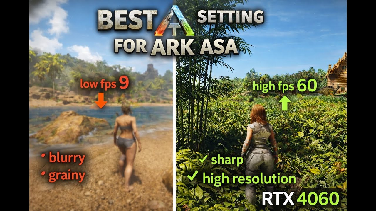 ARK ASA best Graphic Settings