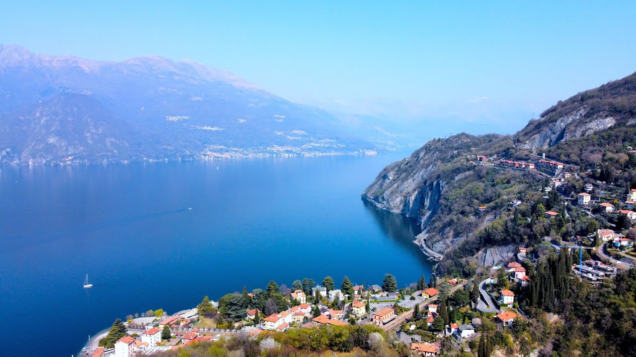 DRONE FLY TOUR with DJI Mini 2 EP.2 - Varenna e Vezio, Lecco, IT