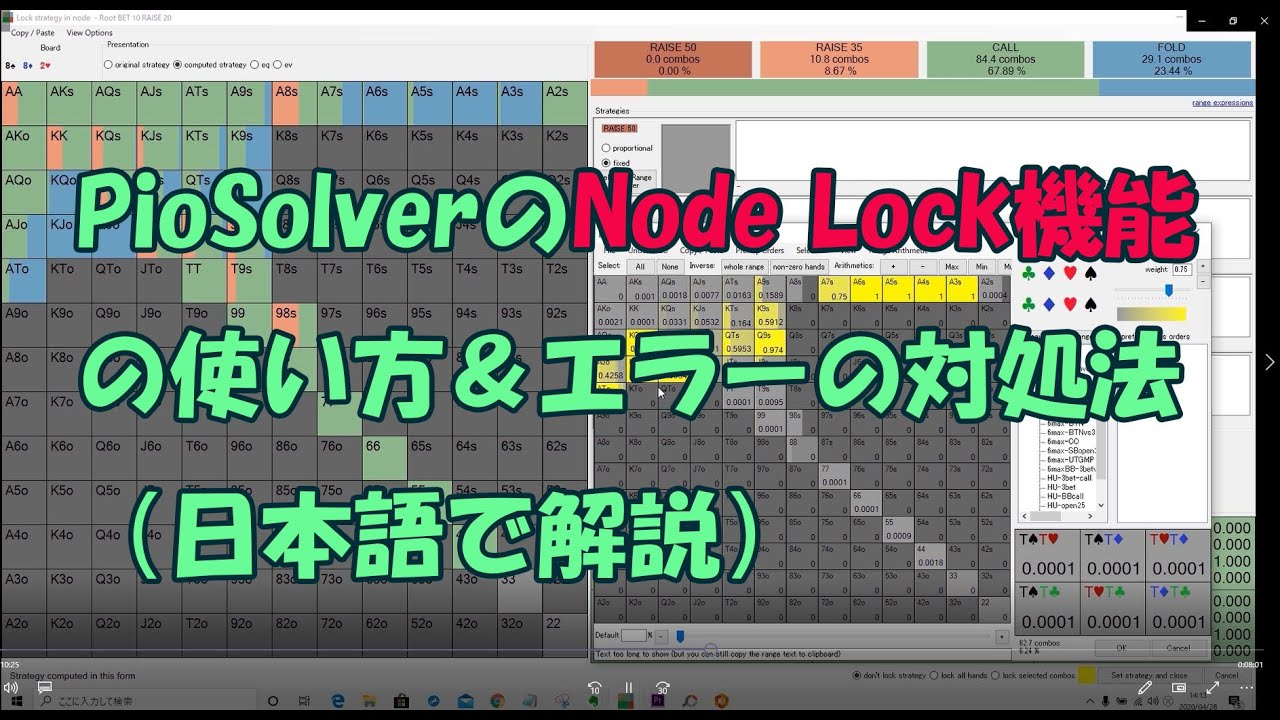 PioSOLVERのNode Lock機能の使い方＆エラーの対処法(日本語解説)