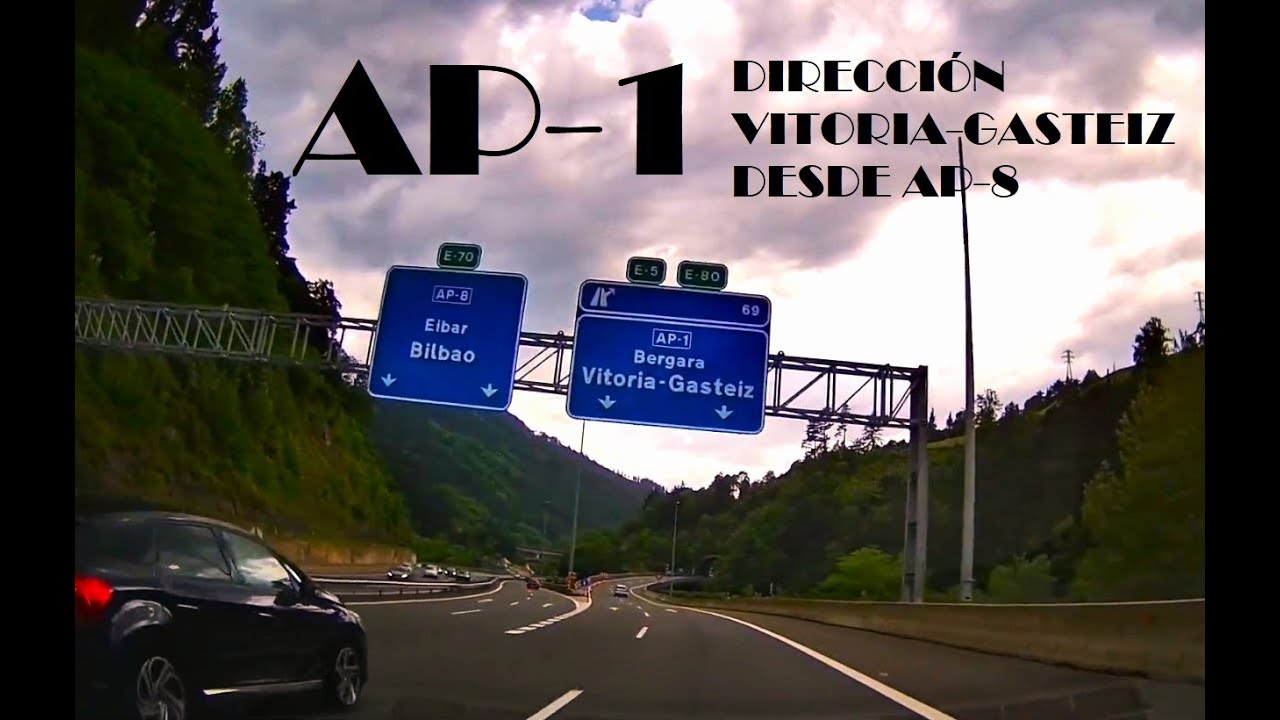 AP-1 direcc. Vitoria-Gasteiz desde AP-8