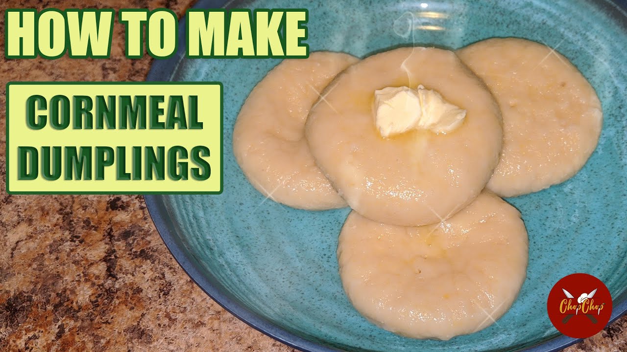 Jamaican Boiled Dumplings | Cornmeal Dumplings | Chop Chop JA