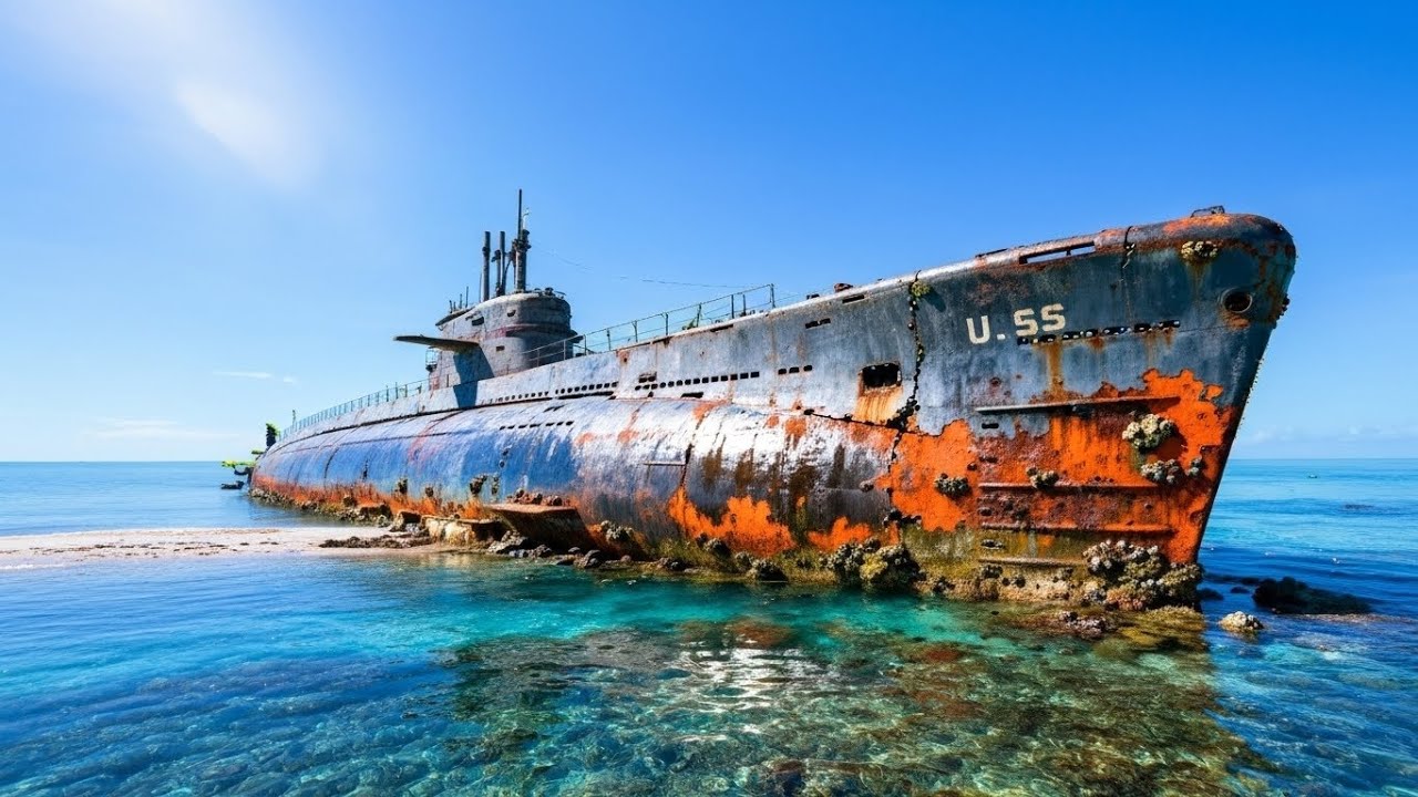Restauração em alto-mar — transformando o submarino USS Nautilus em uma lenda naval reativada.