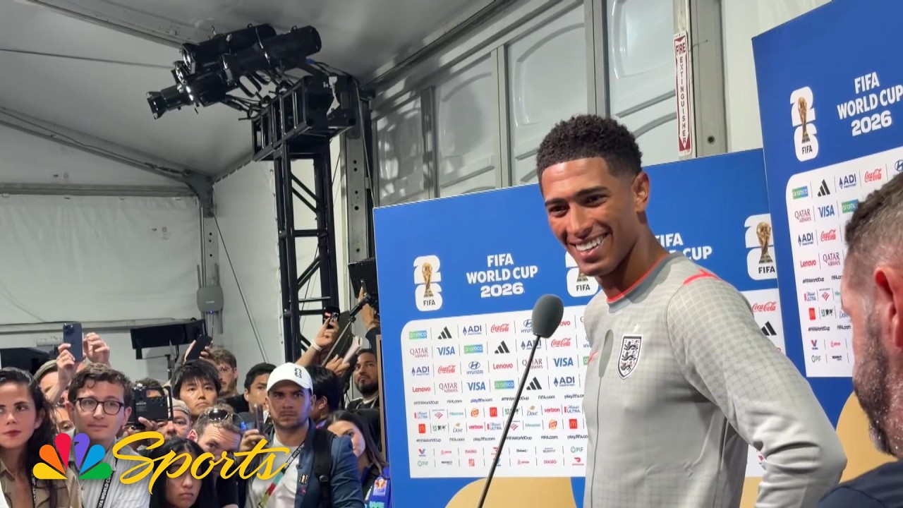 Jude Bellingham on how he manages pressure at 2026 World Cup with England | NBC Sports