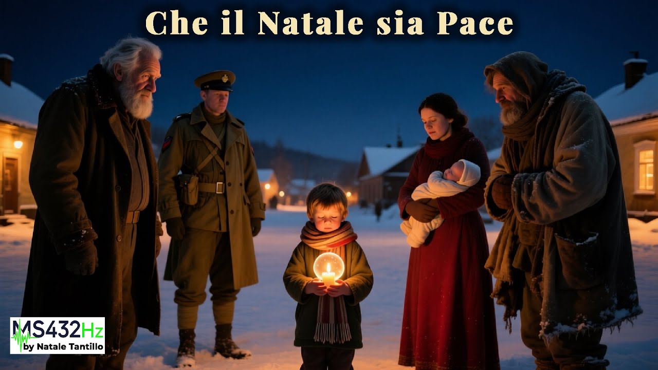 🎄✨Canzone di Natale 2025✨Che il Natale Sia Pace (Versione Italiana) (Official Video)  432Hz