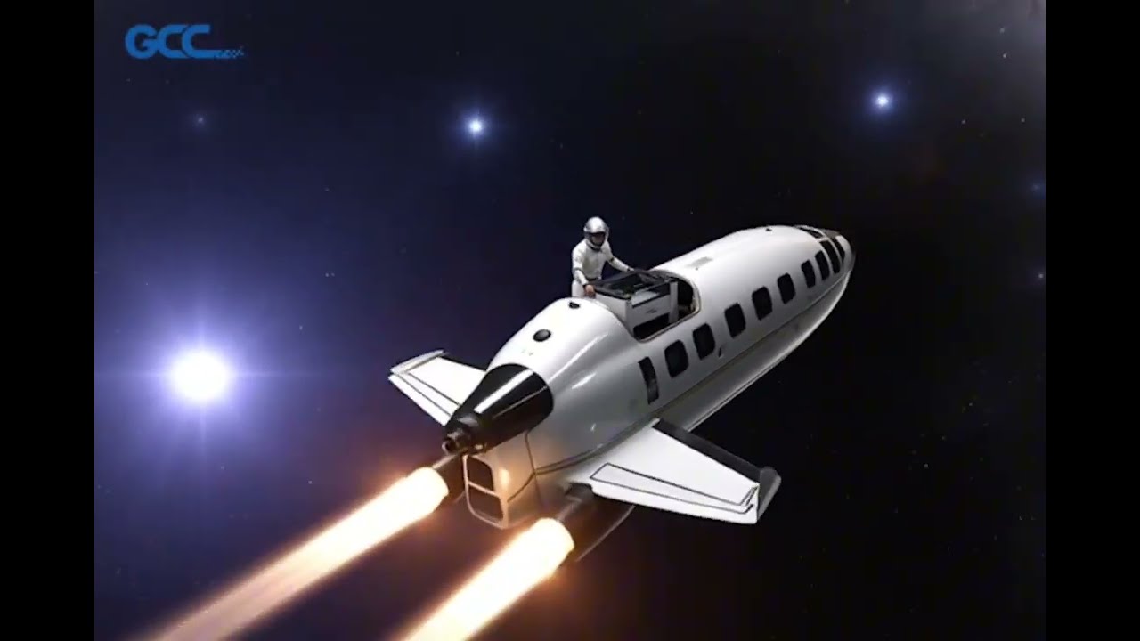 The GCC laser Piolas 400 made its first space delivery-Ai Video