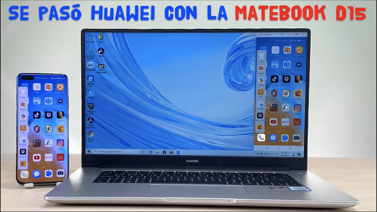 Experiencia NUEVA en Windows con la MATEBOOK D15 de Huawei por $600 dólares - REVIEW