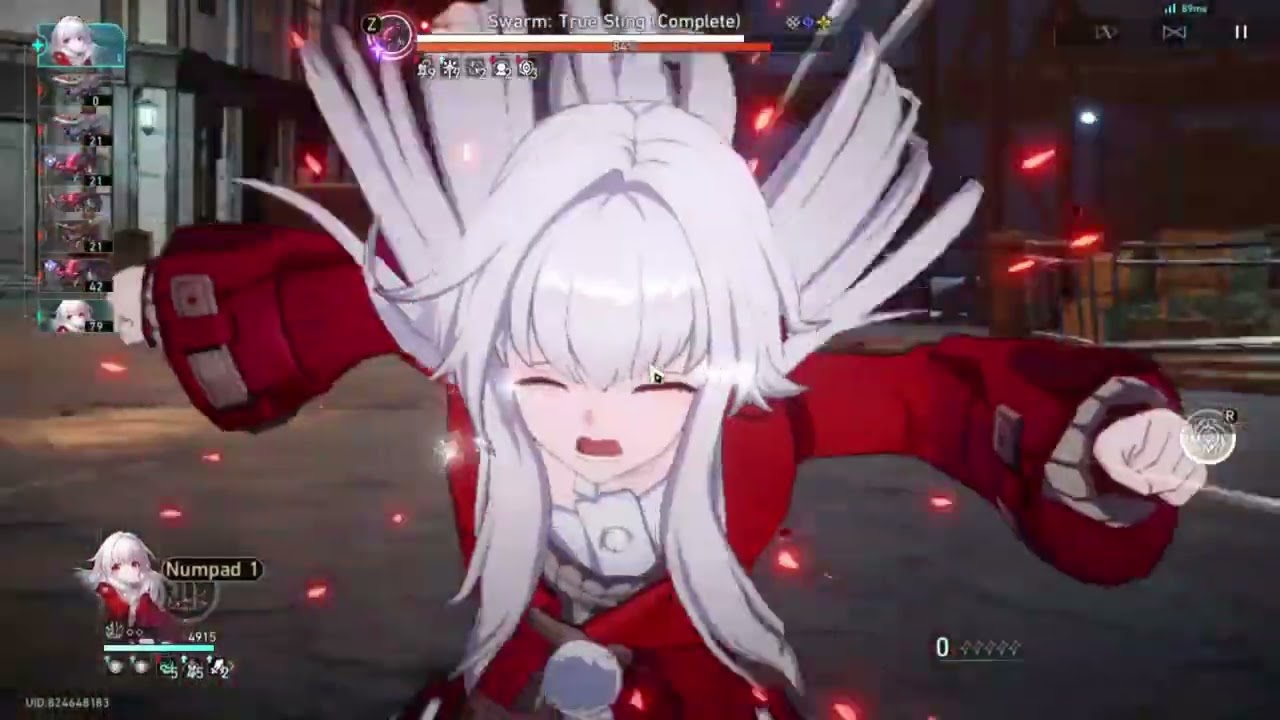 Honkai Star Rail - Clara solo Swarm: True Sting ft. Nihility path in SD difficult 5