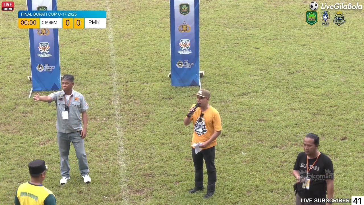 CIASEM VS PAMANUKAN Final Piala Bupati Cup U-17 Antar Kecamatan Se-kabupaten Subang