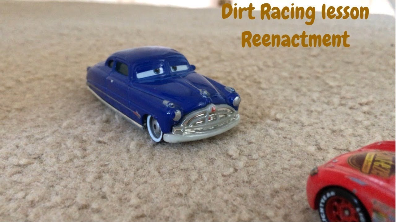 Cars Dirt Racing Lesson Reenactment