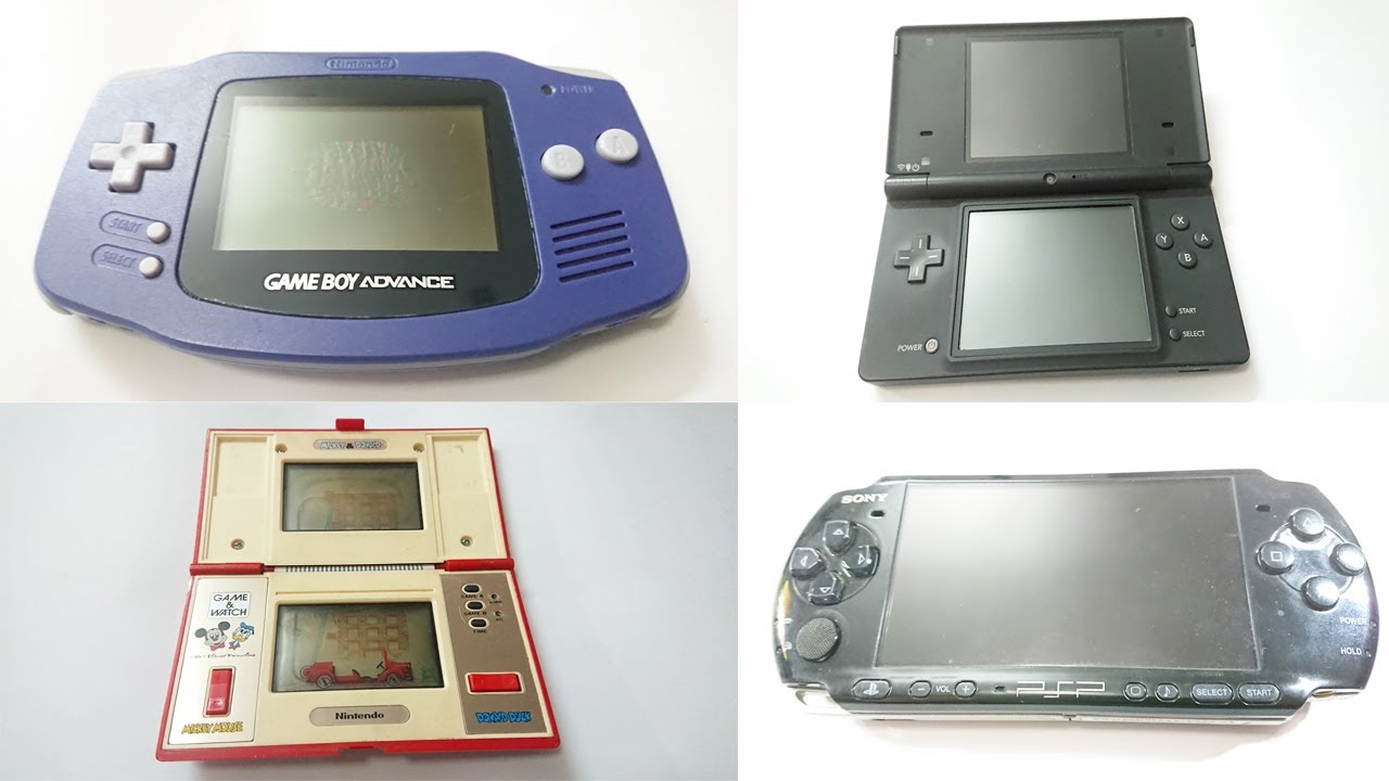 The Ultimate Retro Handheld Gaming Consoles  (Game Boy Advance , Color , SP , PSP and more)