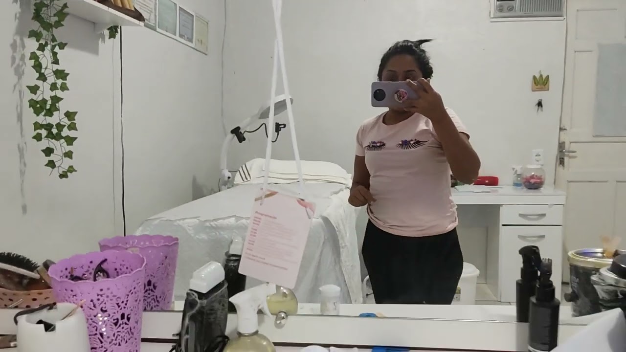 tour pelo meu novo espaço de estética e depilação em casa