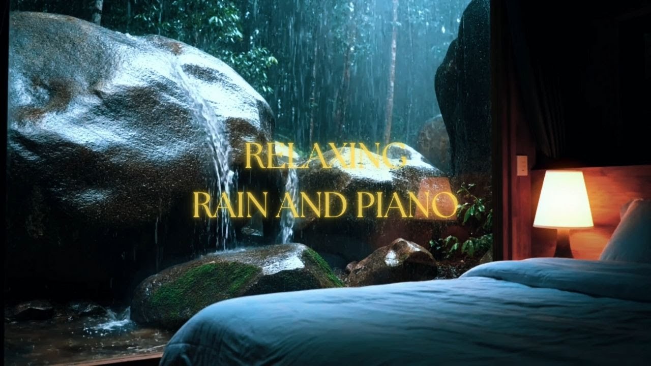 Cozy Rainy Night 🌧️ | Gentle Piano Music for Deep Sleep, Study & Relaxation #05