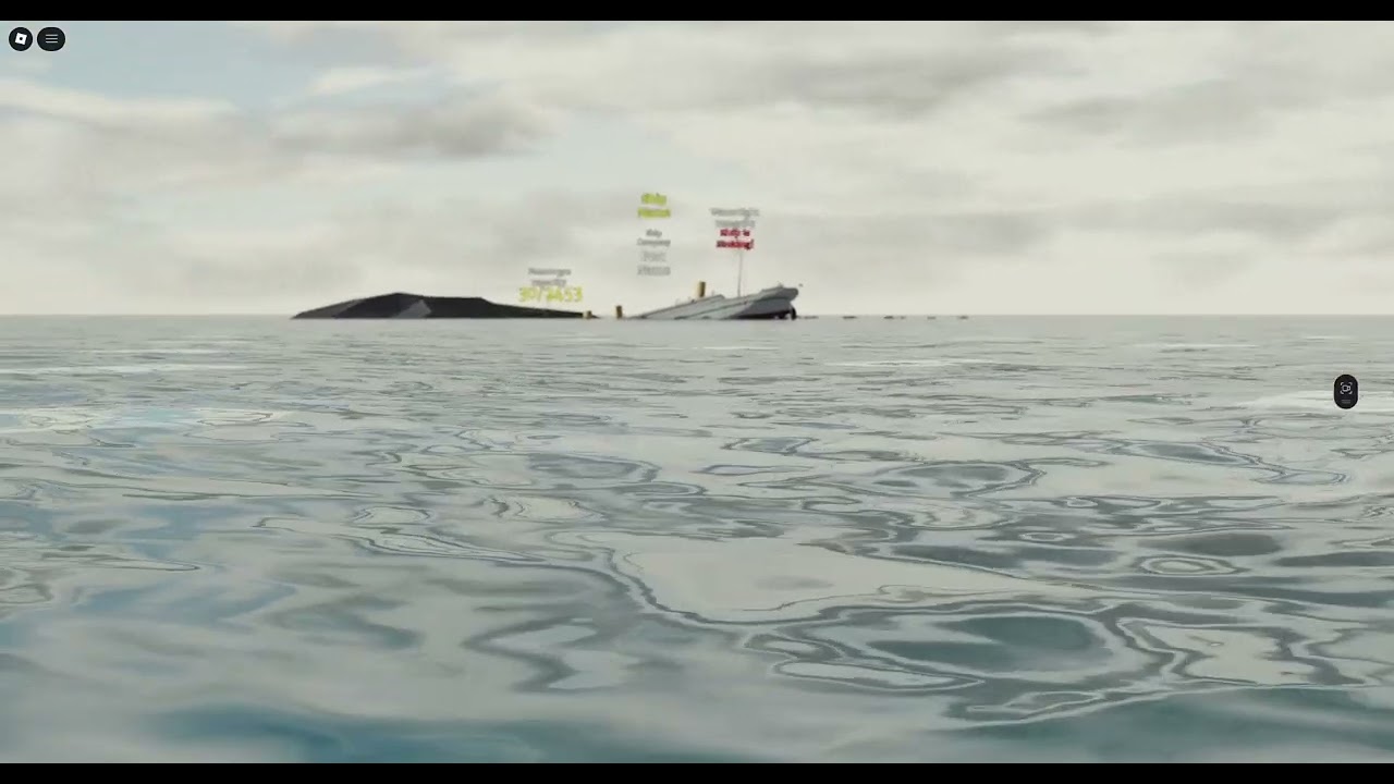 Britannic sinking (island see verison)