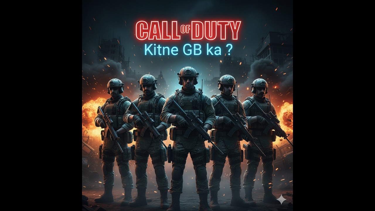 Kitne GB ka COD Game Hota hai, Down Hone ke Bad me | COD Game Kitne GB ka ? hota hai #codm #game