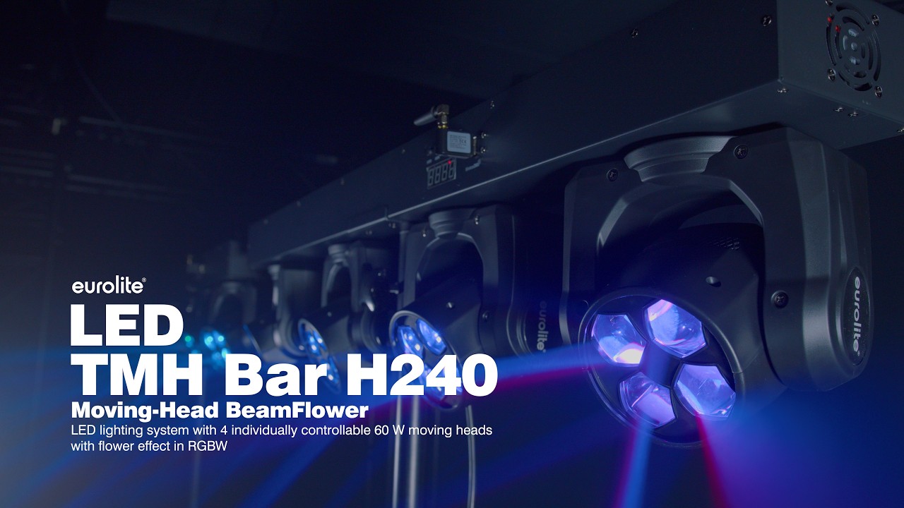 EUROLITE LED TMH Bar H240 Moving-Head BeamFlower