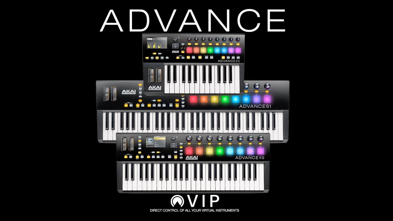 Настройка клавиатур Akai Pro Advance в Pro Tools.