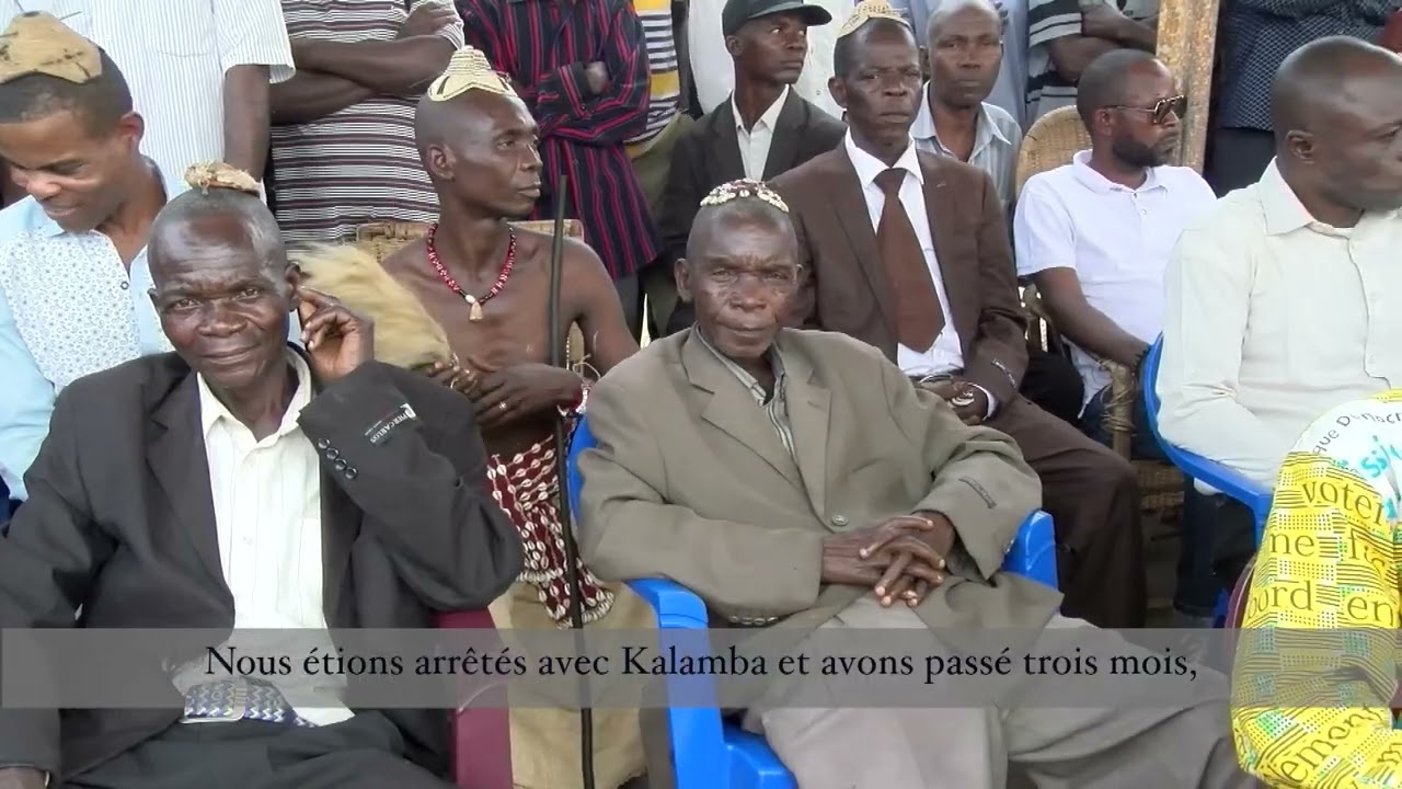Le Pacte coutumier de paix, symbole du retour de la paix à Kakenge