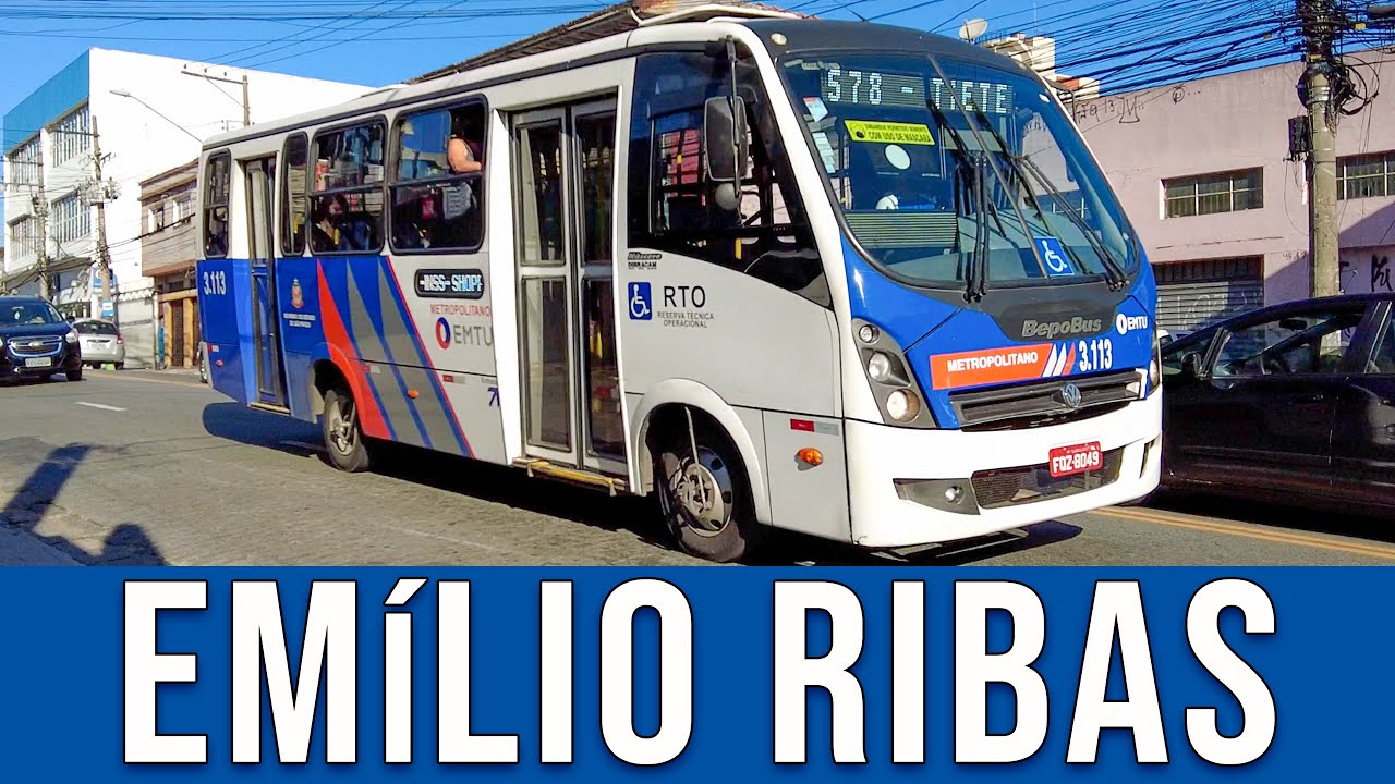 Avenida Emílio Ribas (Guarulhos/SP) - Movimentação de Ônibus #425