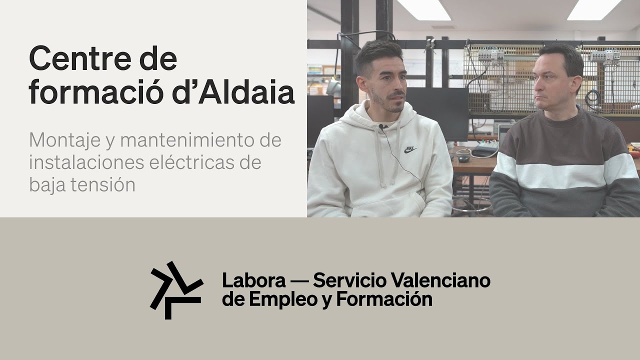 Conoce el curso de🔌Montaje y mantenimiento de instalaciones eléctricas de baja tensión🔌de Aldaia.