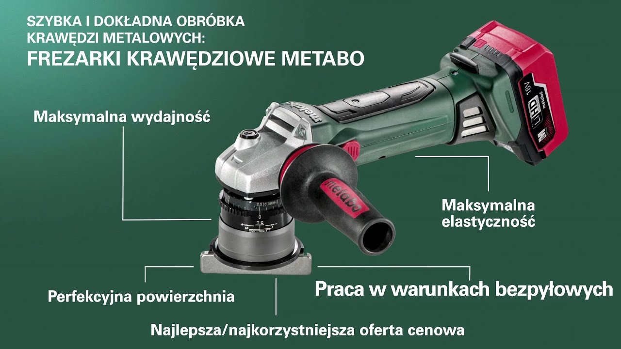 Metabo Frezarka krawędziowa (Polish)
