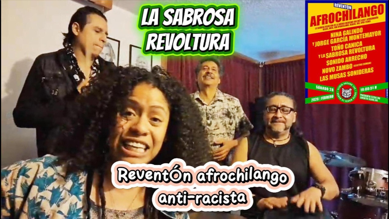 Reven Afrochilango anti racista en el Multiforo cultural Alicia