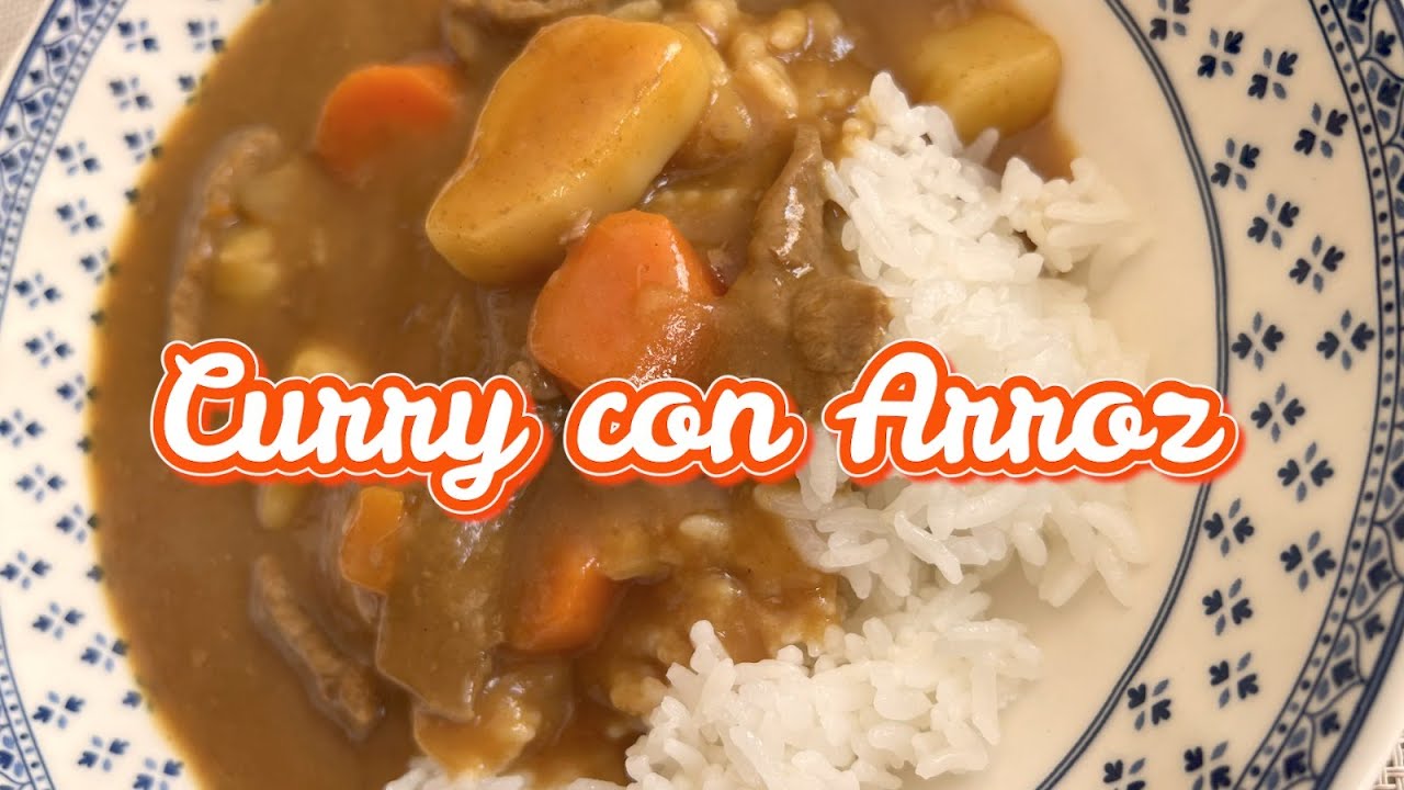 Curry con Arroz🍛| Fácil de Cocinar | Comida Completa | Muy Popular en Japón | Delicioso😋
