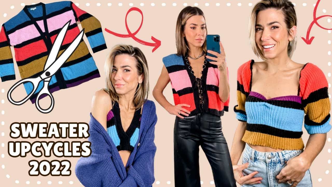 EASY Sweater Upcycles for Fall! | DIY with Orly Shani