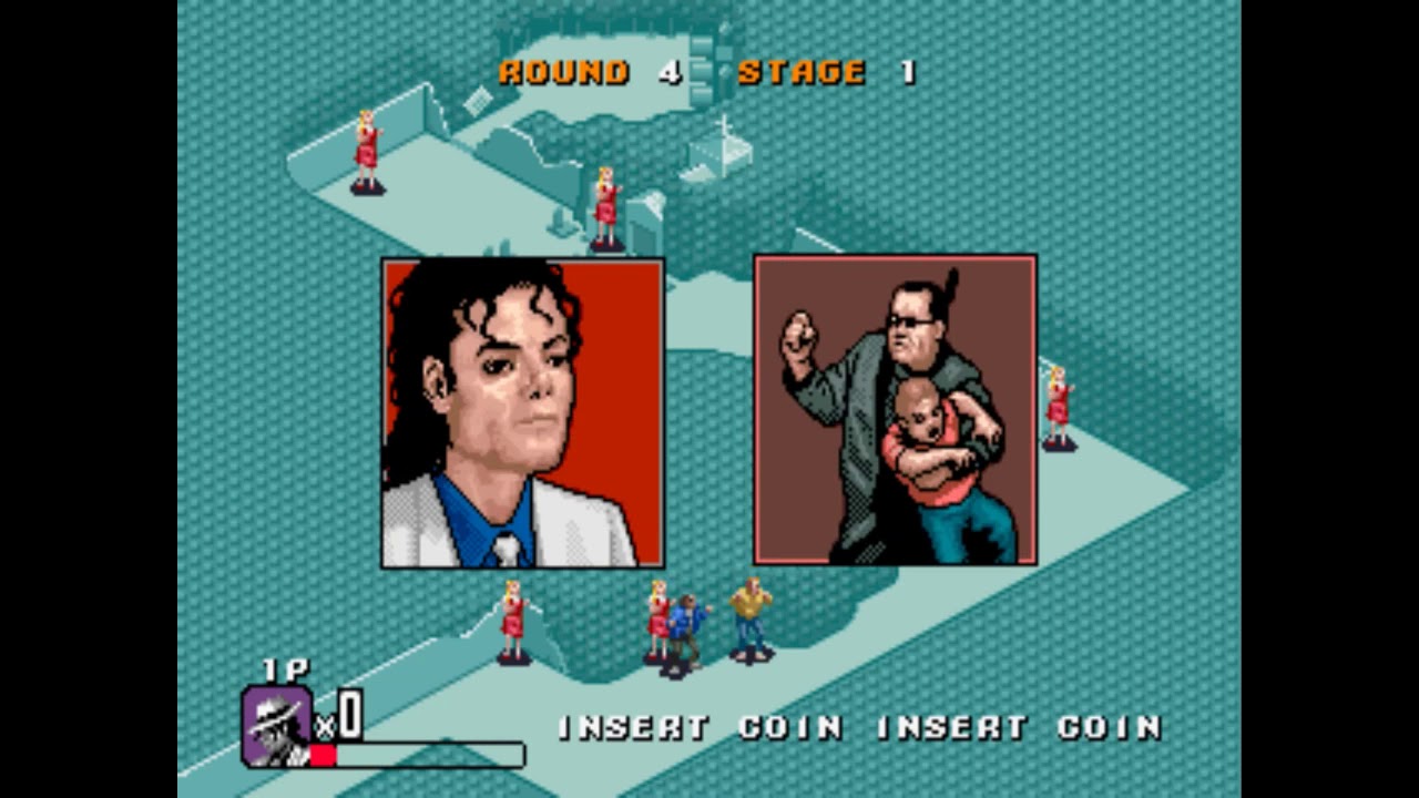 Michael Jackson's Moonwalker - 1990 - Full Walkthrough Arcade Game