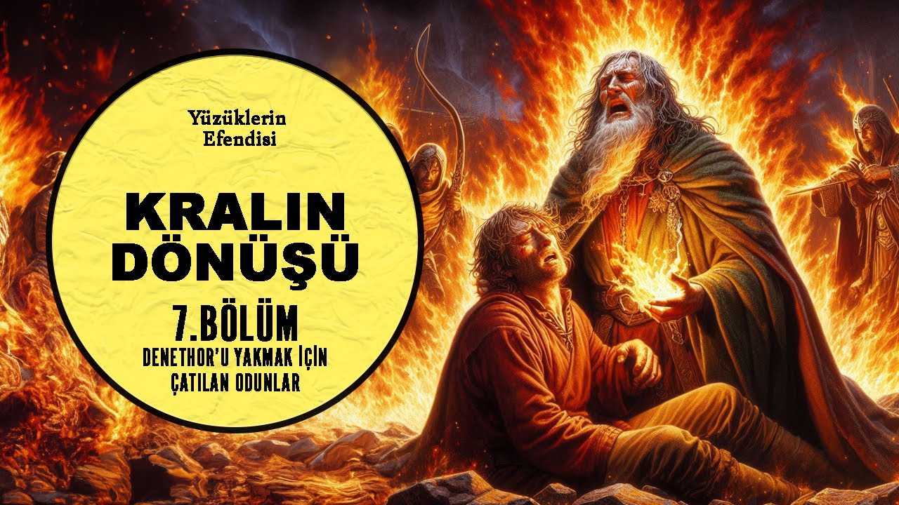 YÜZÜKLERİN EFENDİSİ-KRALIN DÖNÜŞÜ 7.BÖLÜM:DENETHOR'U YAKMAK İÇİN ÇATILAN ODUNLAR (Lotr-Orta Dünya)