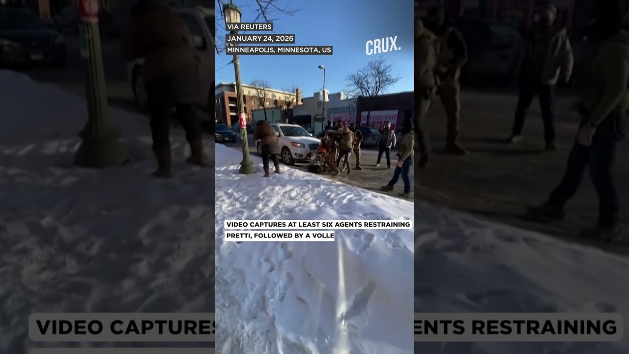 US Nurse Shot Dead In ICE Raid, Minneapolis Gov. Walz Urges Halt As Trump Backs Agents | Alex Pretti