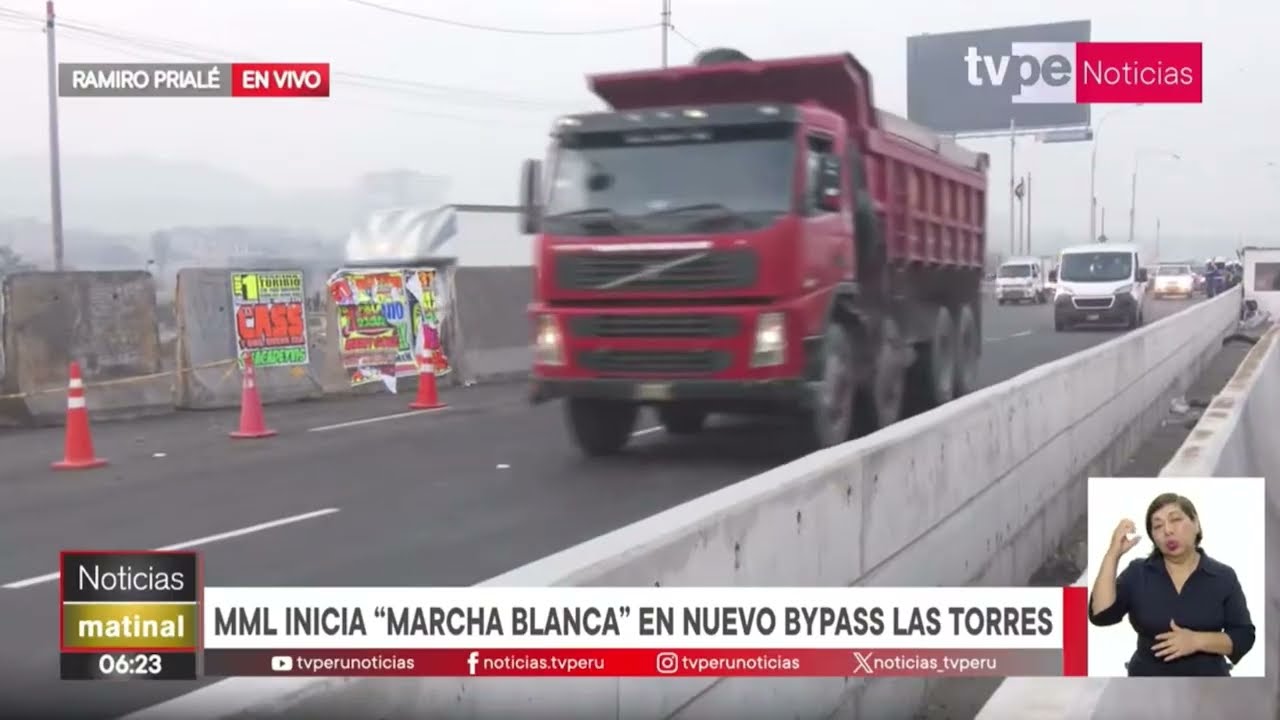 🔴📹 #EmapeEnMedios | ¡𝐈𝐍𝐈𝐂𝐈𝐀 𝐌𝐀𝐑𝐂𝐇𝐀 𝐁𝐋𝐀𝐍𝐂𝐀 𝐄𝐍 𝐄𝐋 𝐁𝐘𝐏𝐀𝐒𝐒 𝐋𝐀𝐒 𝐓𝐎𝐑𝐑𝐄𝐒! 🚧🚗