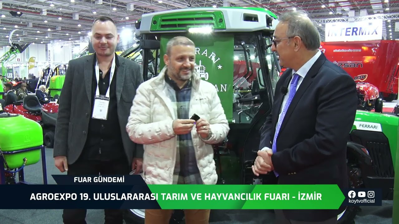 GLOBAL TARAL   AGROEXPO 19  ULUSLARARASI TARIM VE HAYVANCILIK FUARI İZMİR