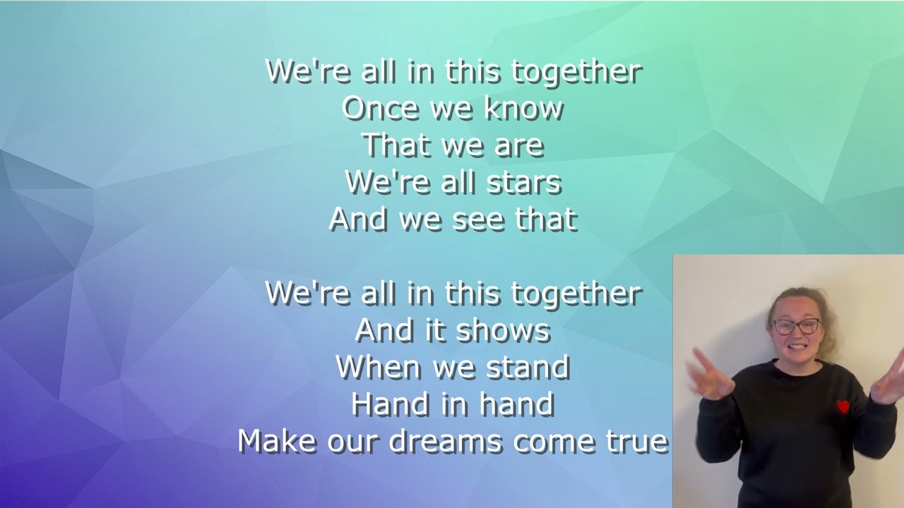 We're All In This Together - JMF - 2025 - With Sign Language