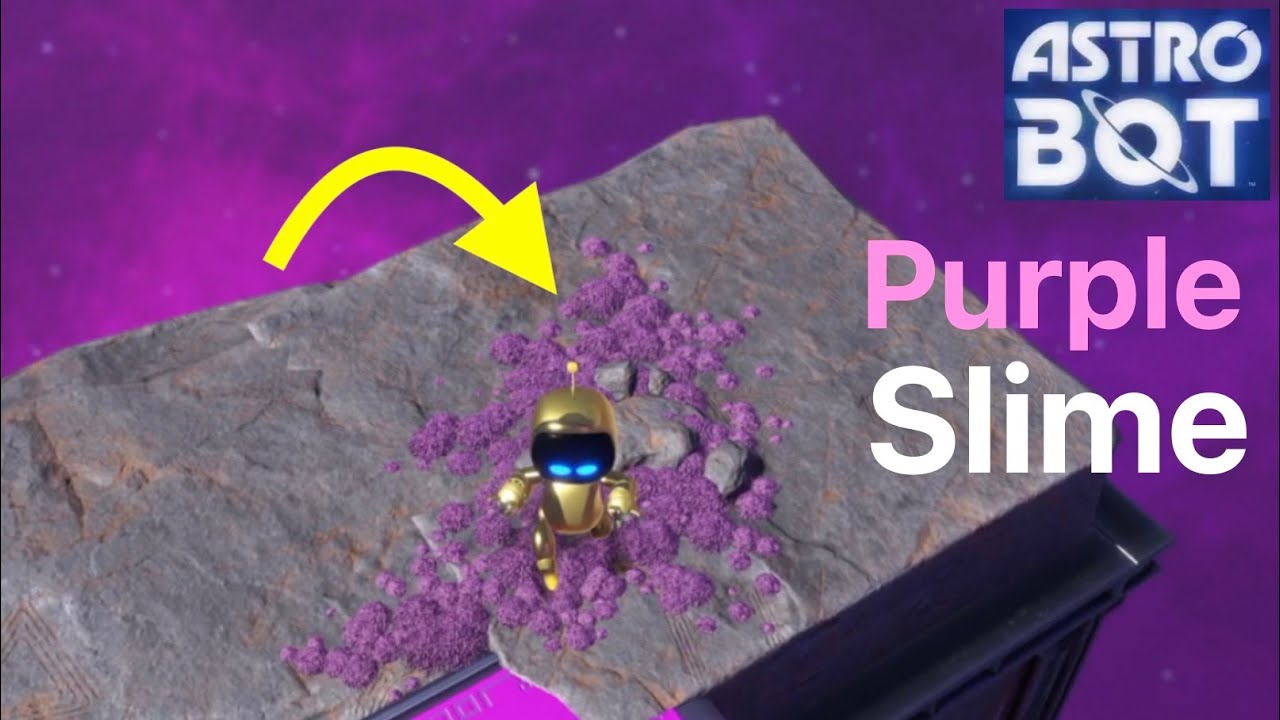 Astro Bot: Purple Slime (Vertical Velocity)