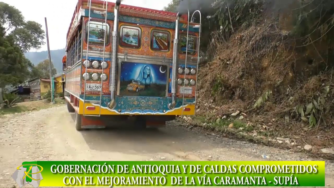 Intervención vía Caramanta - Supía