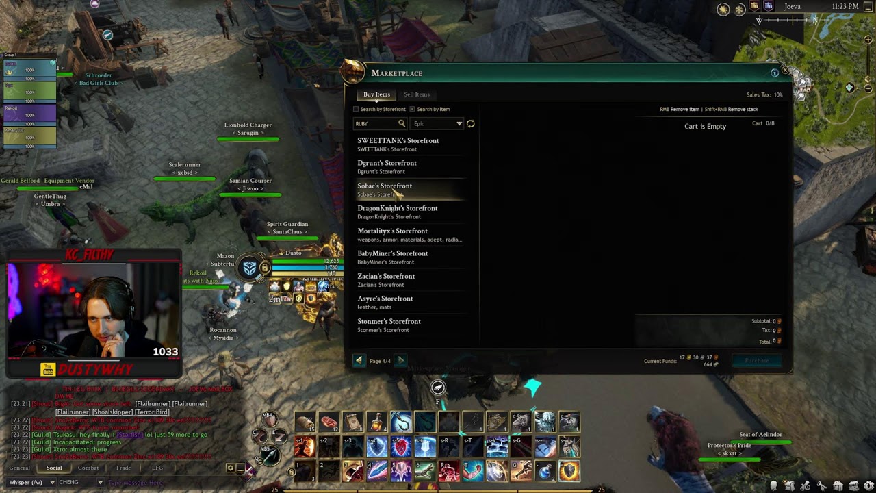Ashes of Creation Early Access | WORLD BOSSES + GRINDING | DustyWhy on Twitch