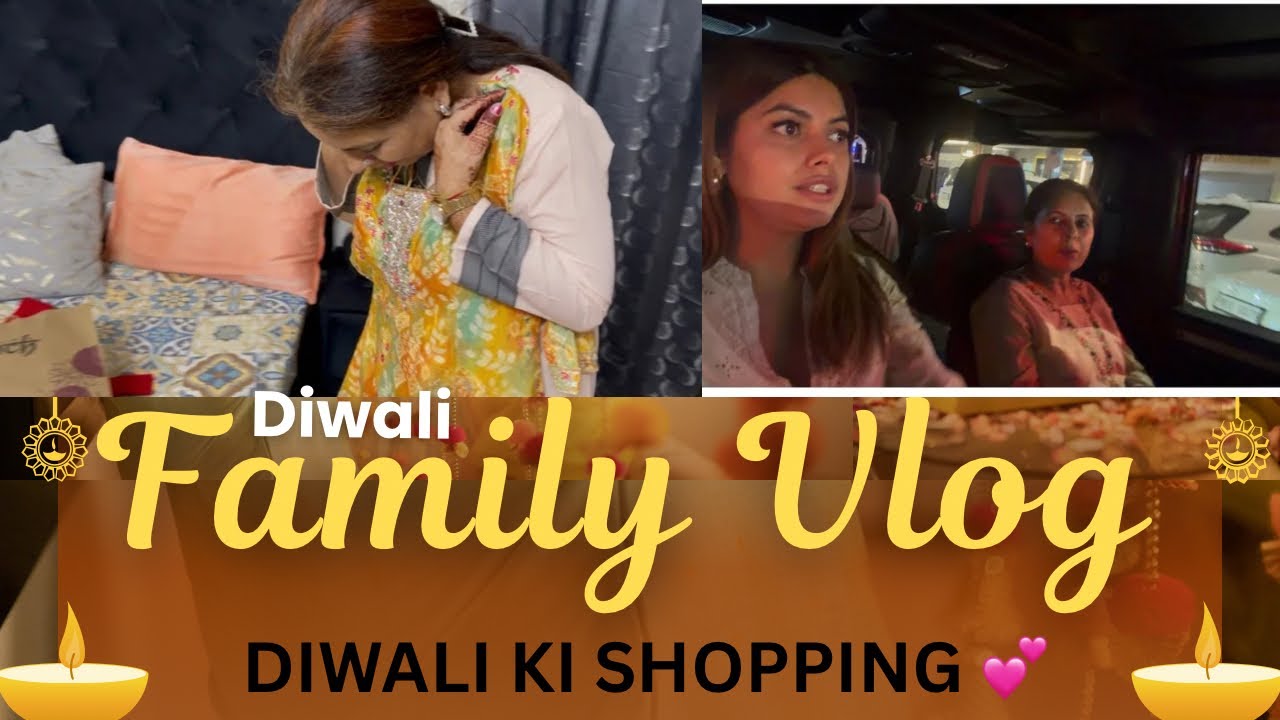 MUMMY KO NAHI PASAND AYA DIWALI GIFT😅HUMNE KI DIWALI SHOPPING DAY1 😁😇#diwali #youtubeindia #vlogs 