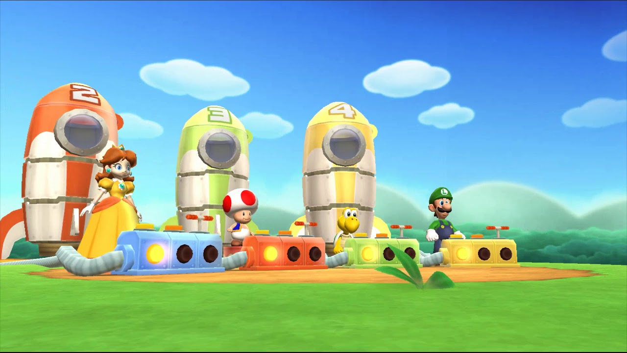 Mario Party 9 Garden Battle Daisy vs Toad vs Koopa Troopa vs Luigi Gameplay  MARIOGAMINGHUB