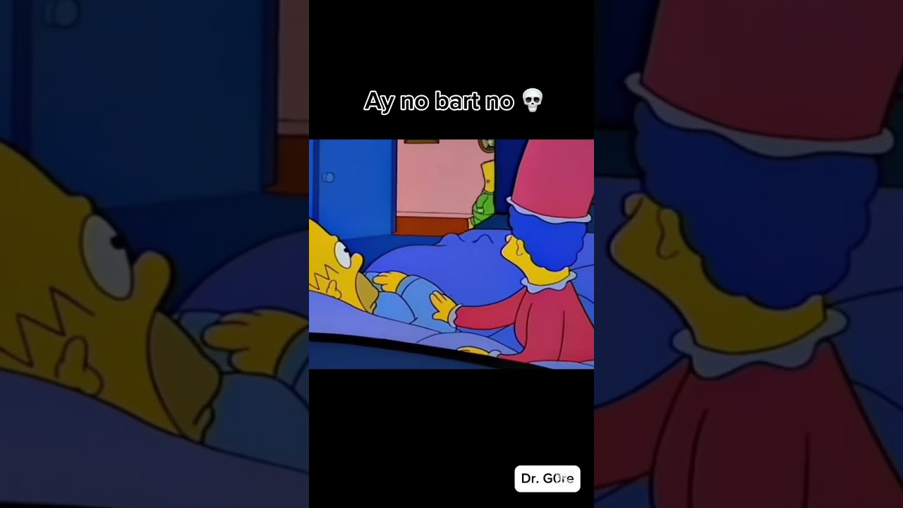 Ay no bart no 💀 #shorts