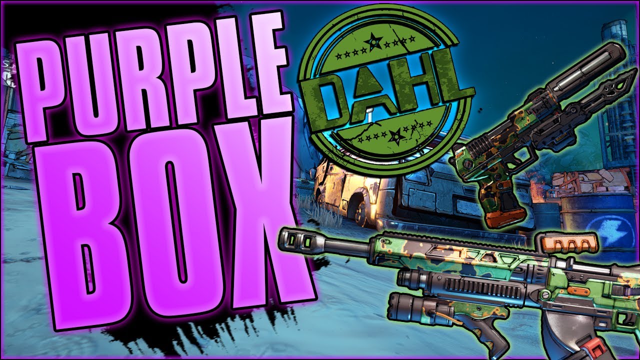 Borderlands 3 Dahl Non-Unique Item Guide - The Purple Box