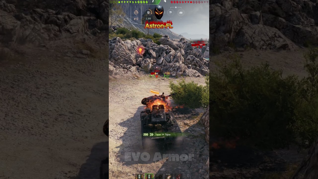 Astron-FL Surprised and Burned! Taran World of Tanks #wot #shorts