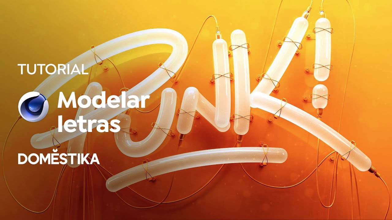 TUTORIAL Cinema 4D | Técnicas Avanzadas para Modelar Letras | Zigor | Domestika