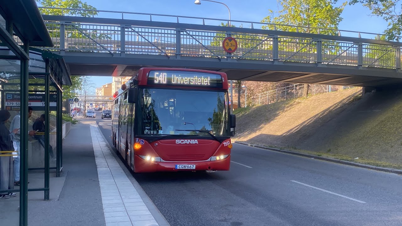 Åker Buss från Sollentuna med Robin!